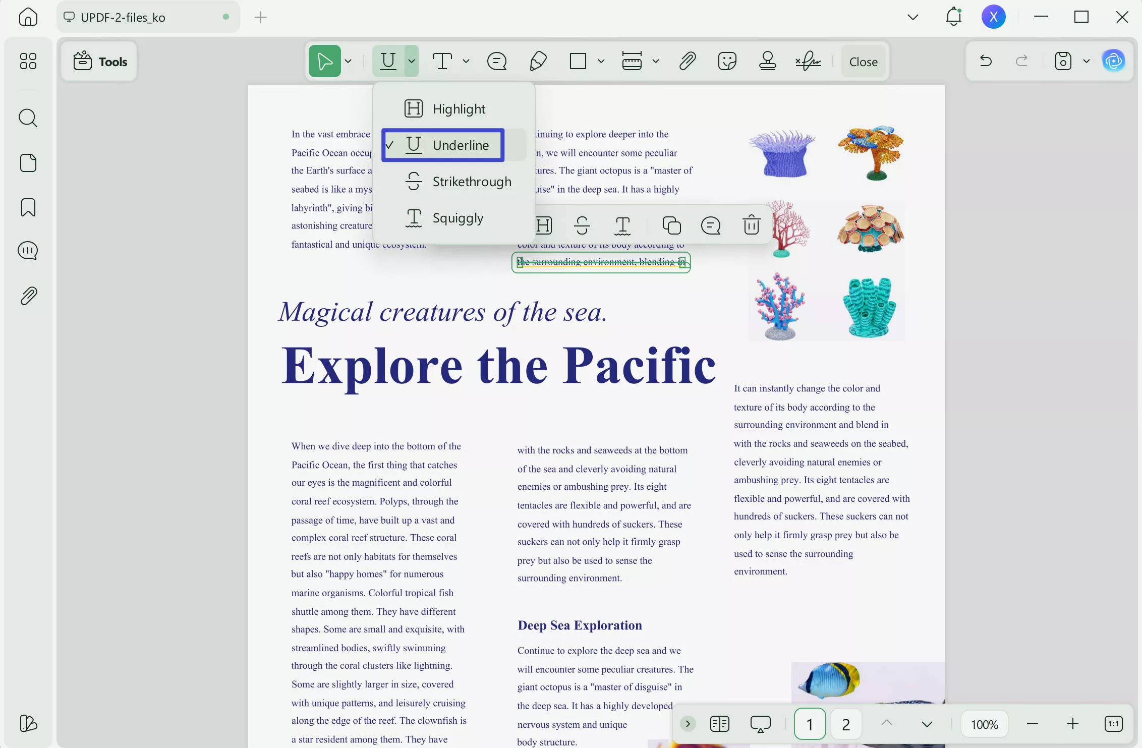 annotate pdf on windows marktp text on windows
