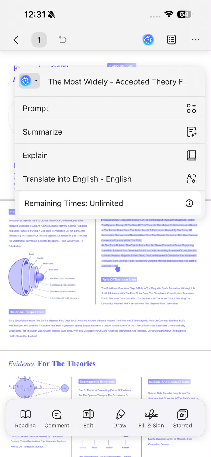 chat with pdf ai on mobile