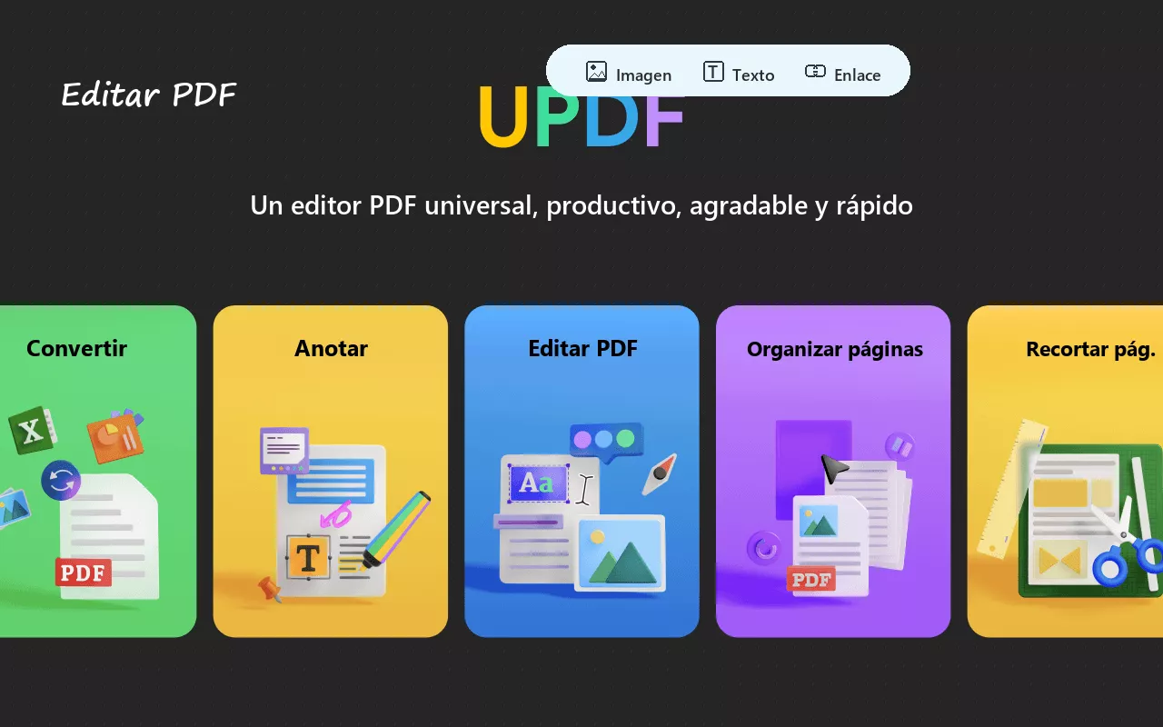 funciones de updf panorama