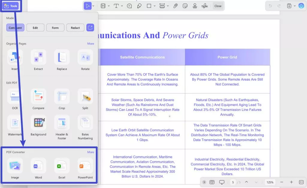 updf pdf converter