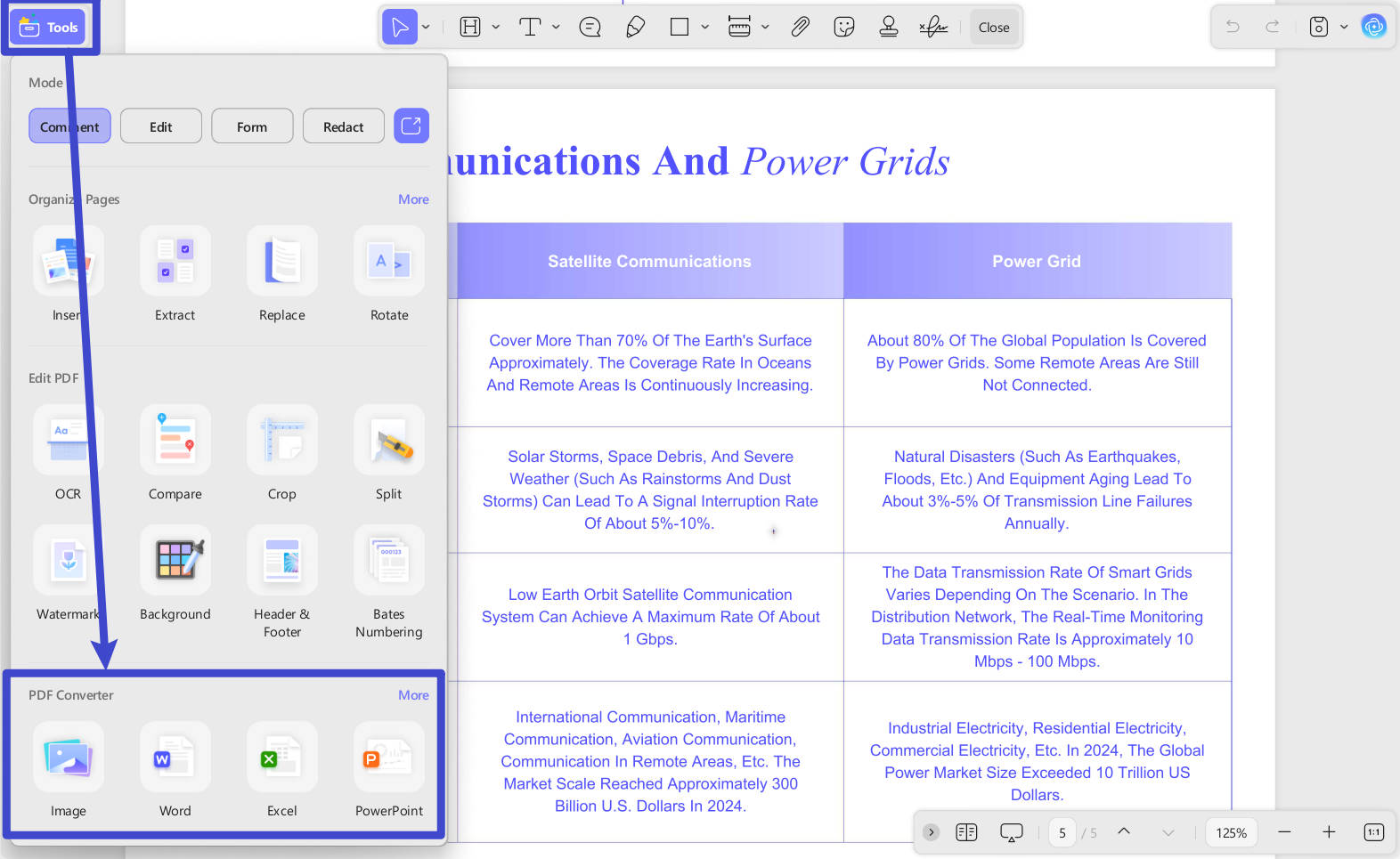 updf pdf converter
