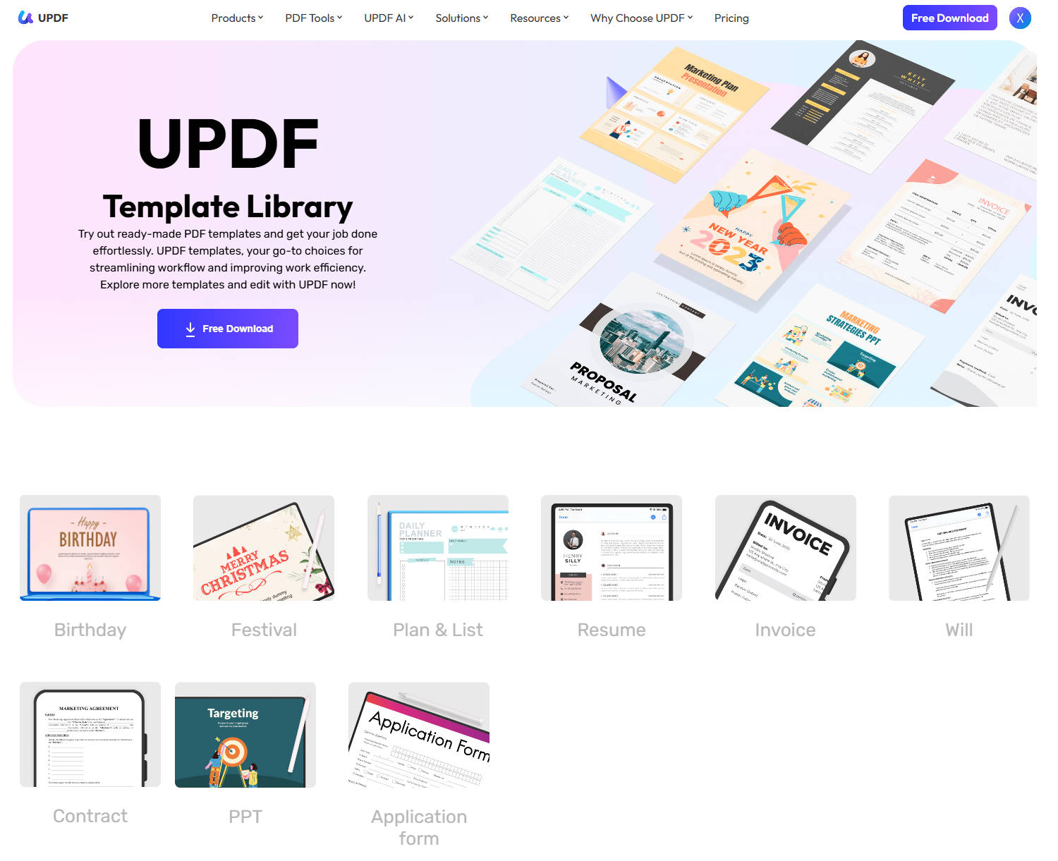 pdf designer