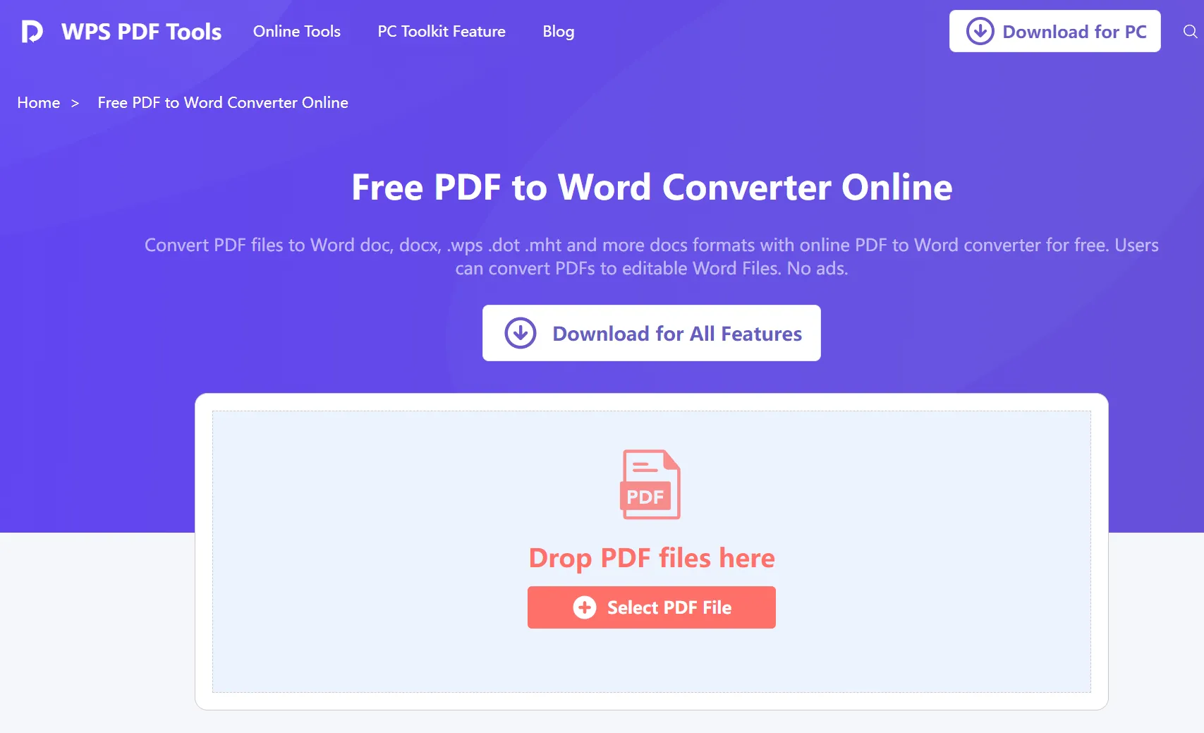 PDF to Word Converter Online