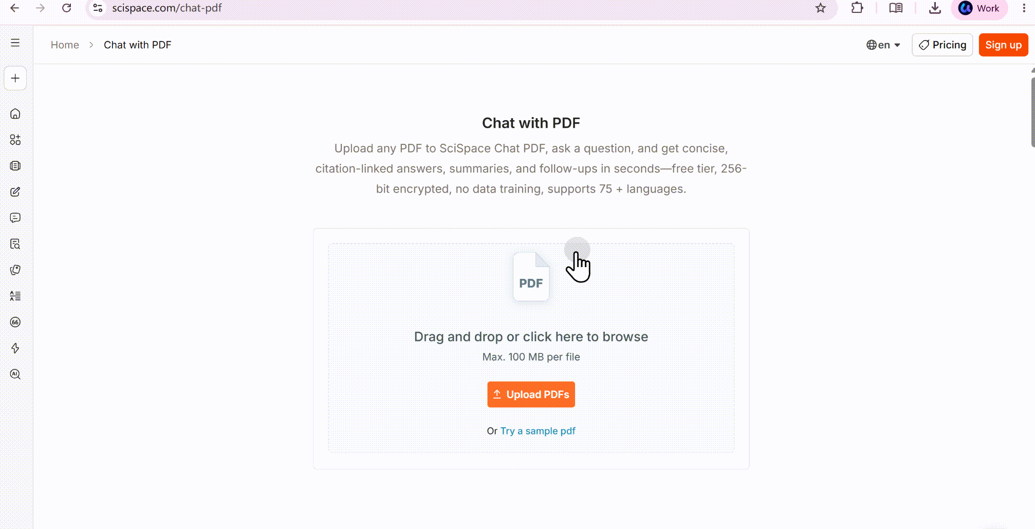 analyze pdf online free
