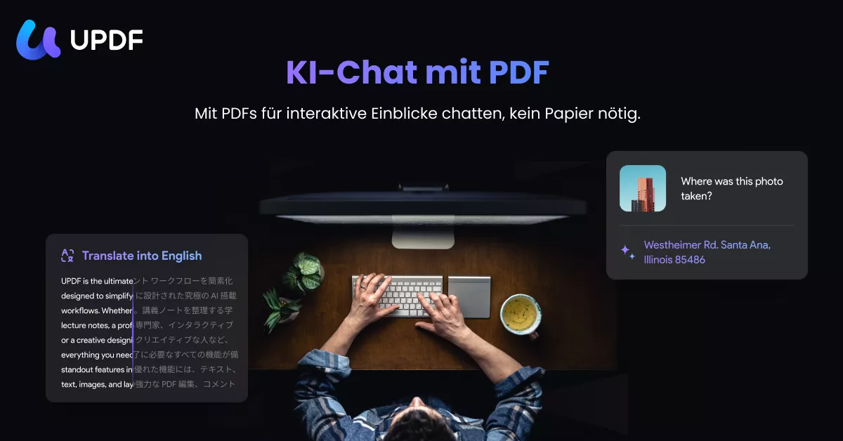 UPDF AI chatten