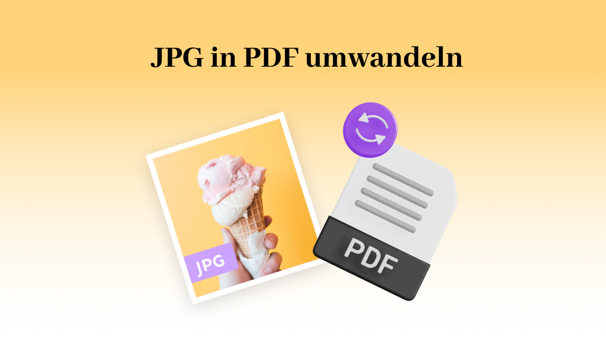 Wie Sie ein PDF aus JPG schnell und einfach erstellen UPDF