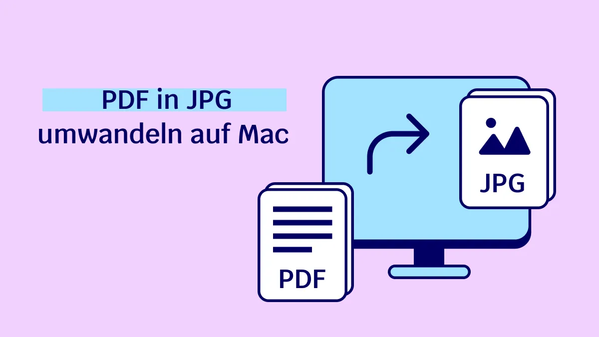 Wie Sie  auf Mac PDF in JPG umwandeln?