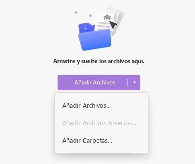 añadir carpetas