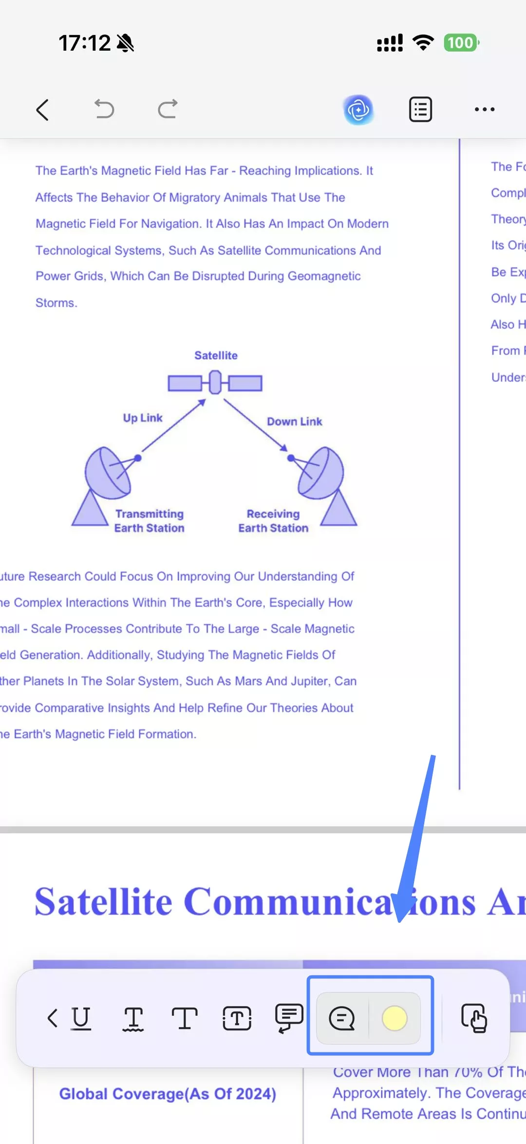 스티커 노트를 클릭하기