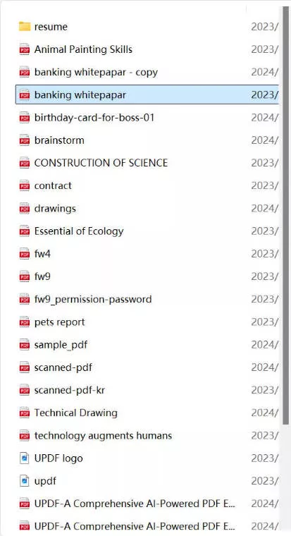 Preview PDF on the right side in file explorer