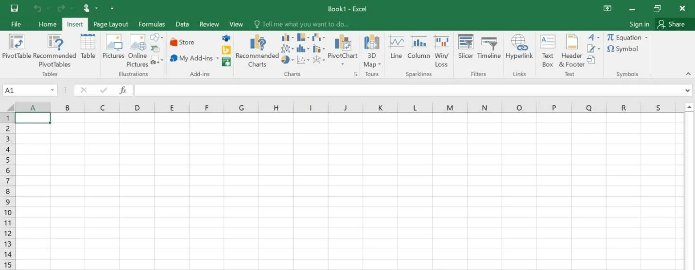 Insérer PDF dans un Excel blanc