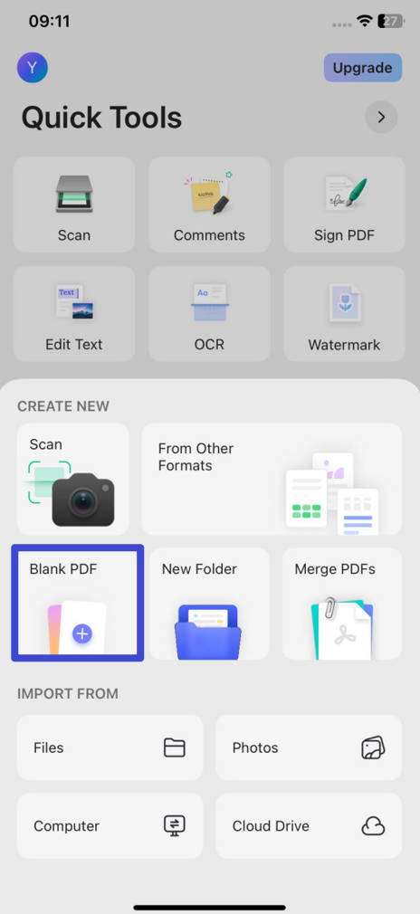 blank pdf