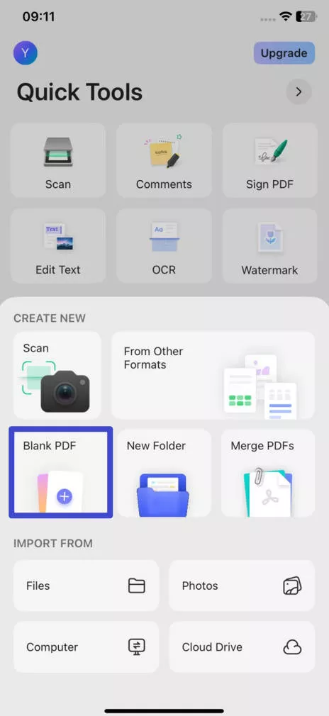 blank pdf