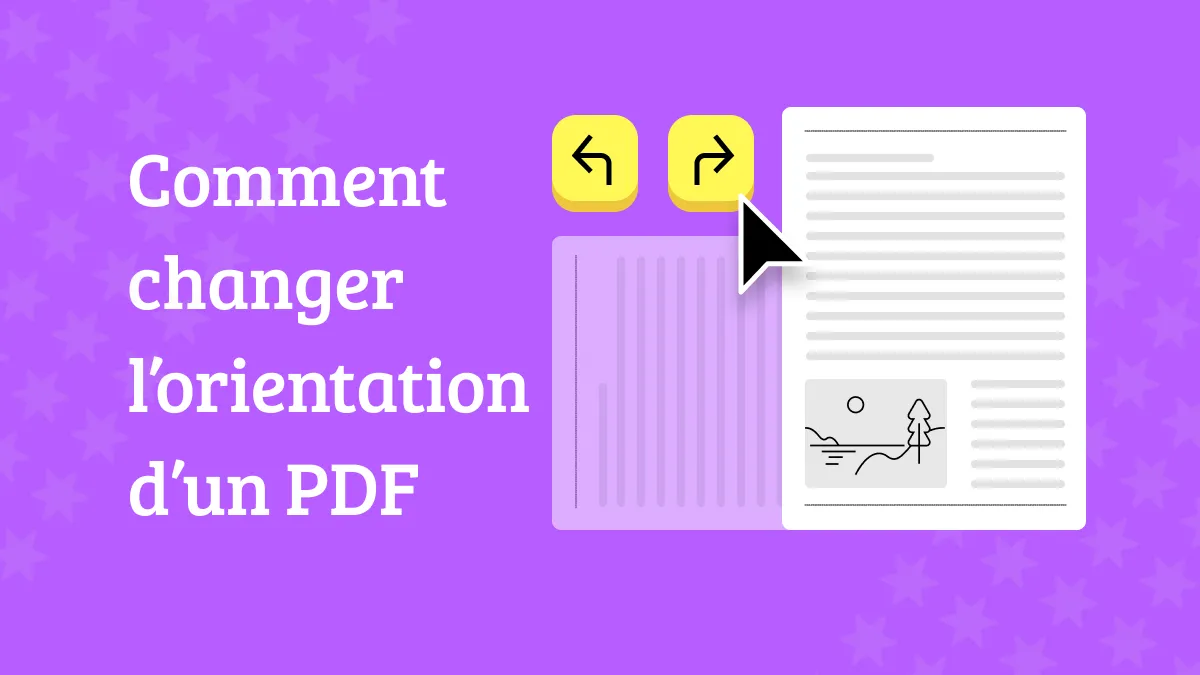 Comment changer l'orientation d'un PDF en quelques clics