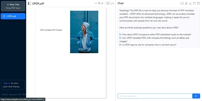 PDF AI, ChatPDF