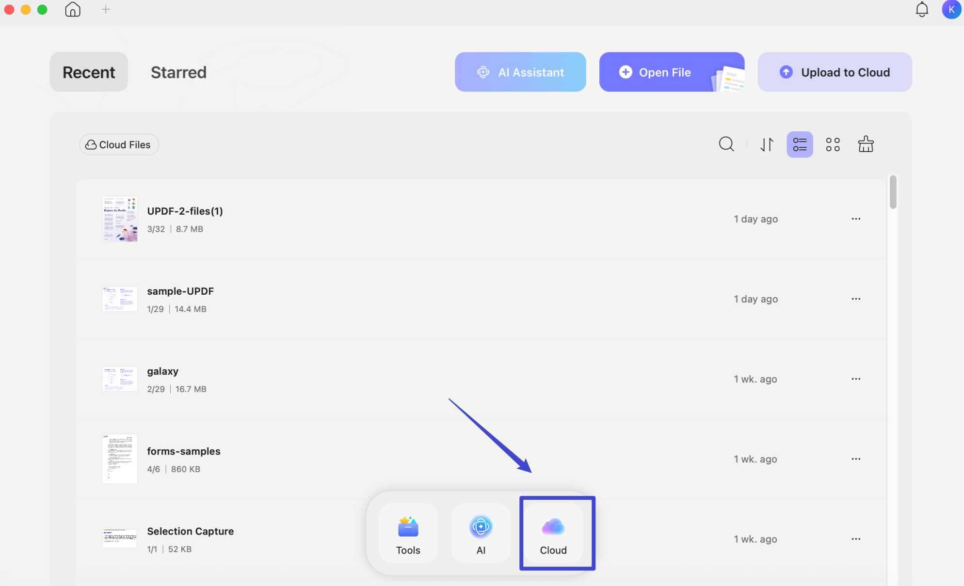 file sync software for mac   ucloud icon