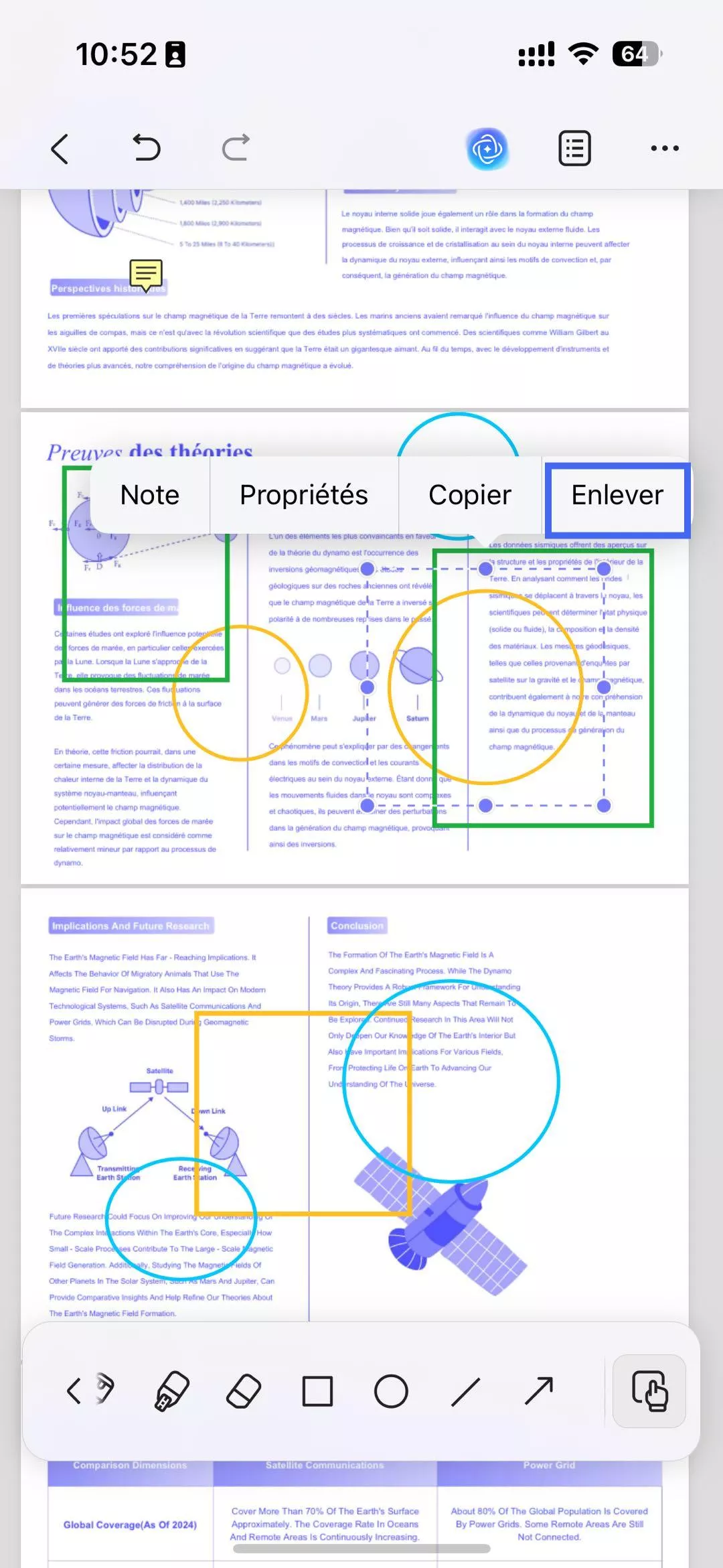 copier ou supprimer immédiatement ios
