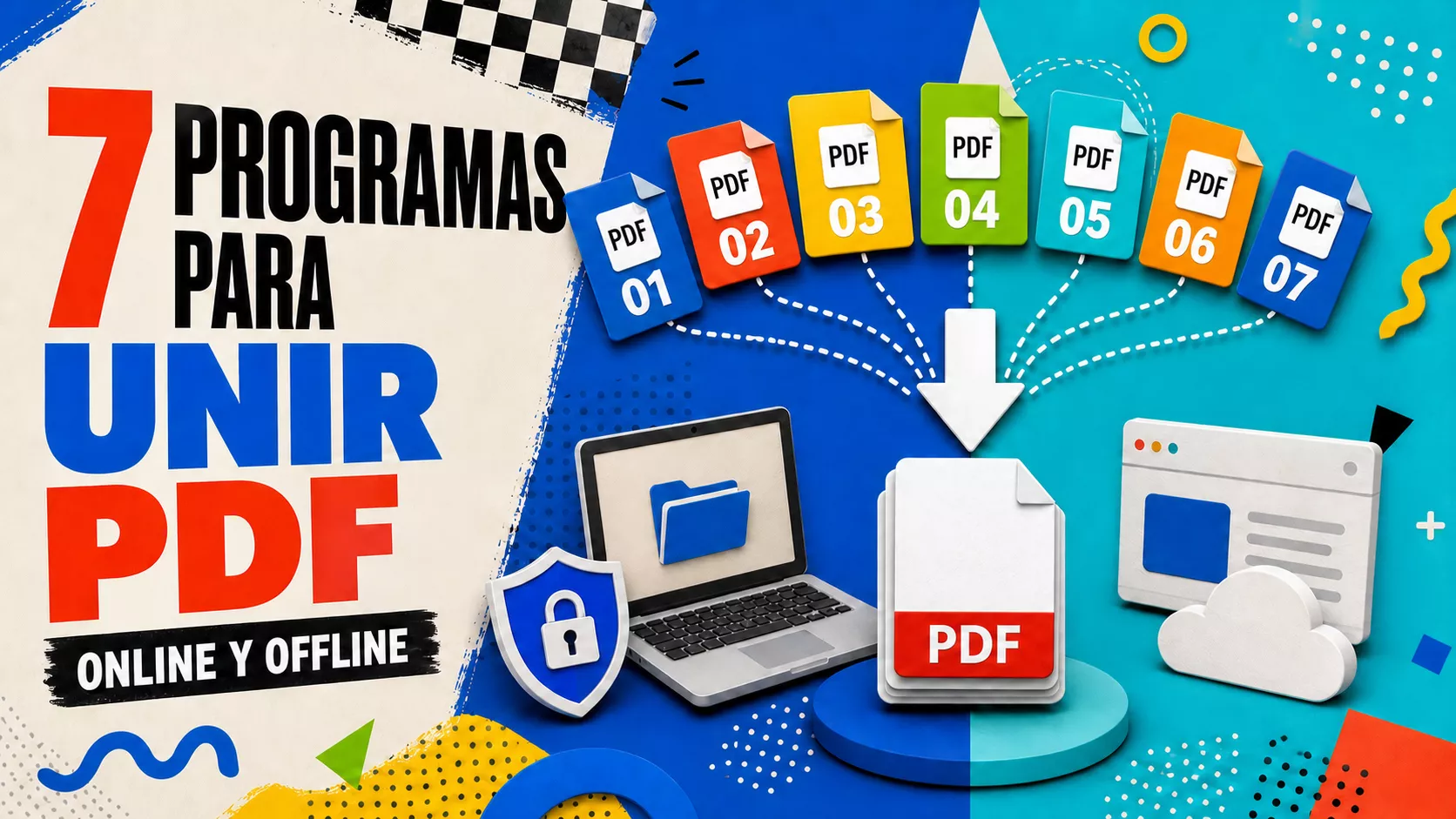 Los 7 mejores programas para unir PDF: online y offline