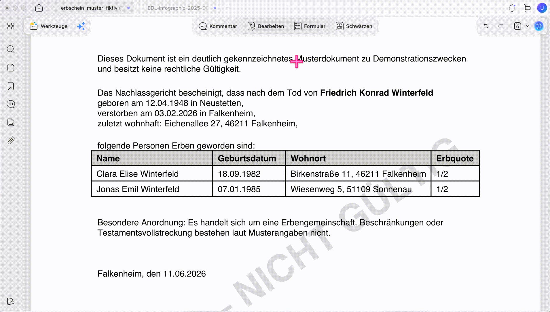 Links in PDF auf Mac bearbeiten