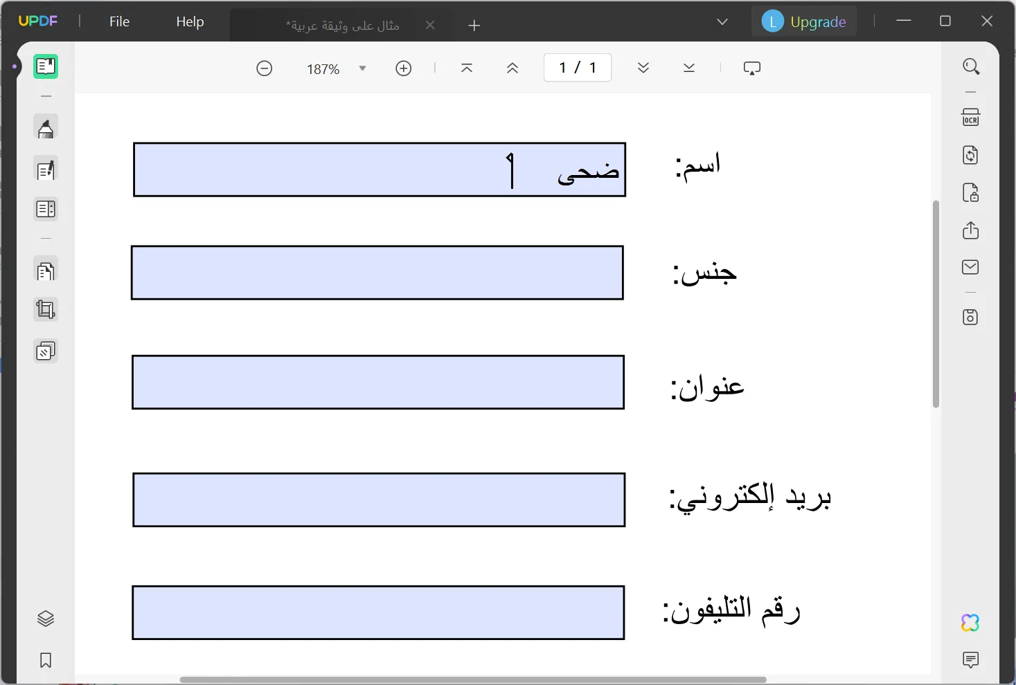 pdf محرر عربي