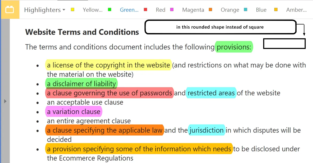 Foxit PDF highlighter