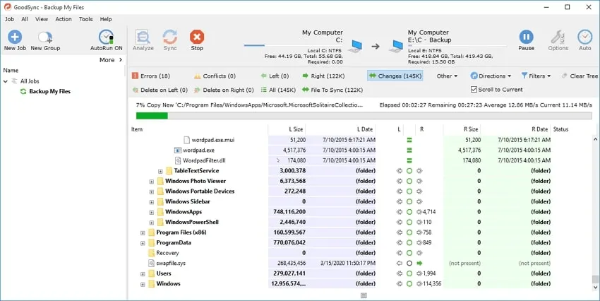 file sync software for mac goodsync