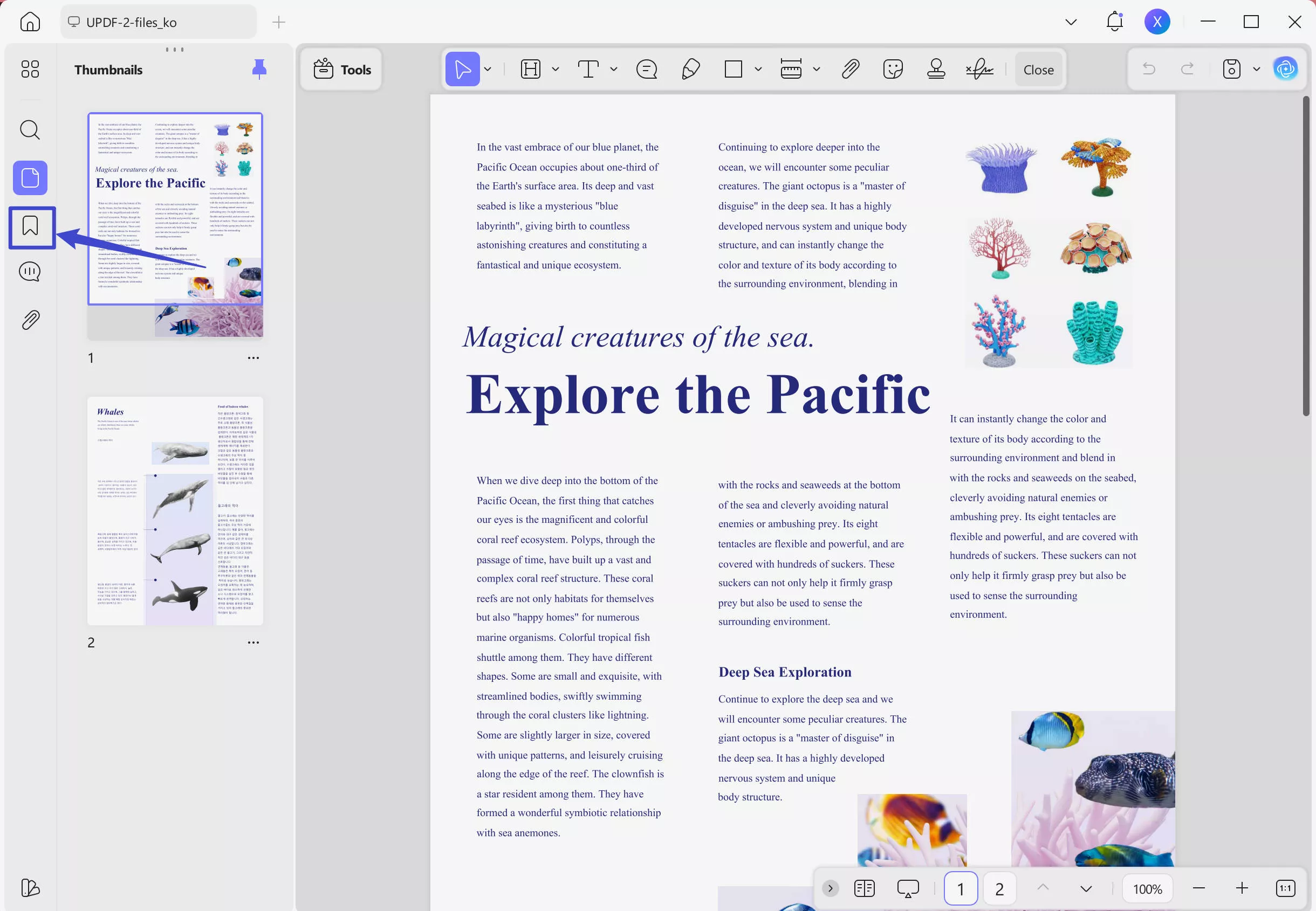 remove pdf bookmarks hide bookmarks