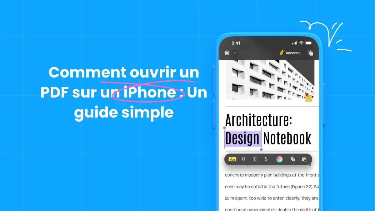 Comment ouvrir un PDF sur un iPhone: Un guide simple