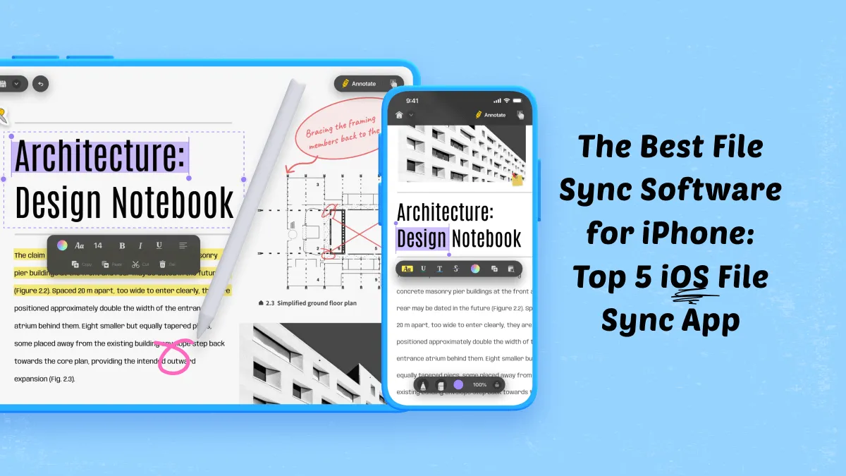 file sync software for iphone