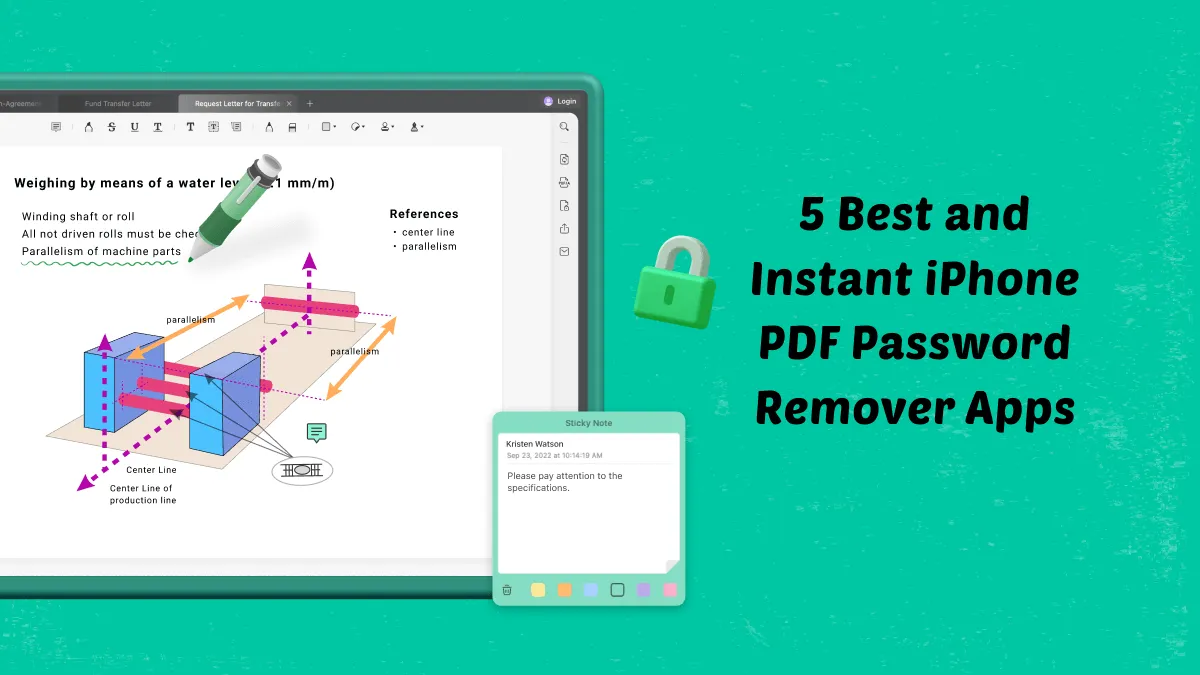 5 Best and Instant iPhone PDF Password Remover Apps