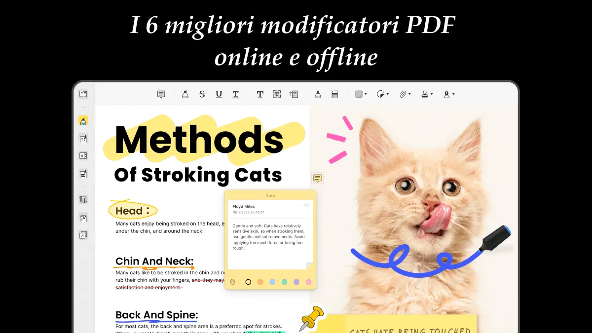 Top 6 modificatori PDF da non perdere