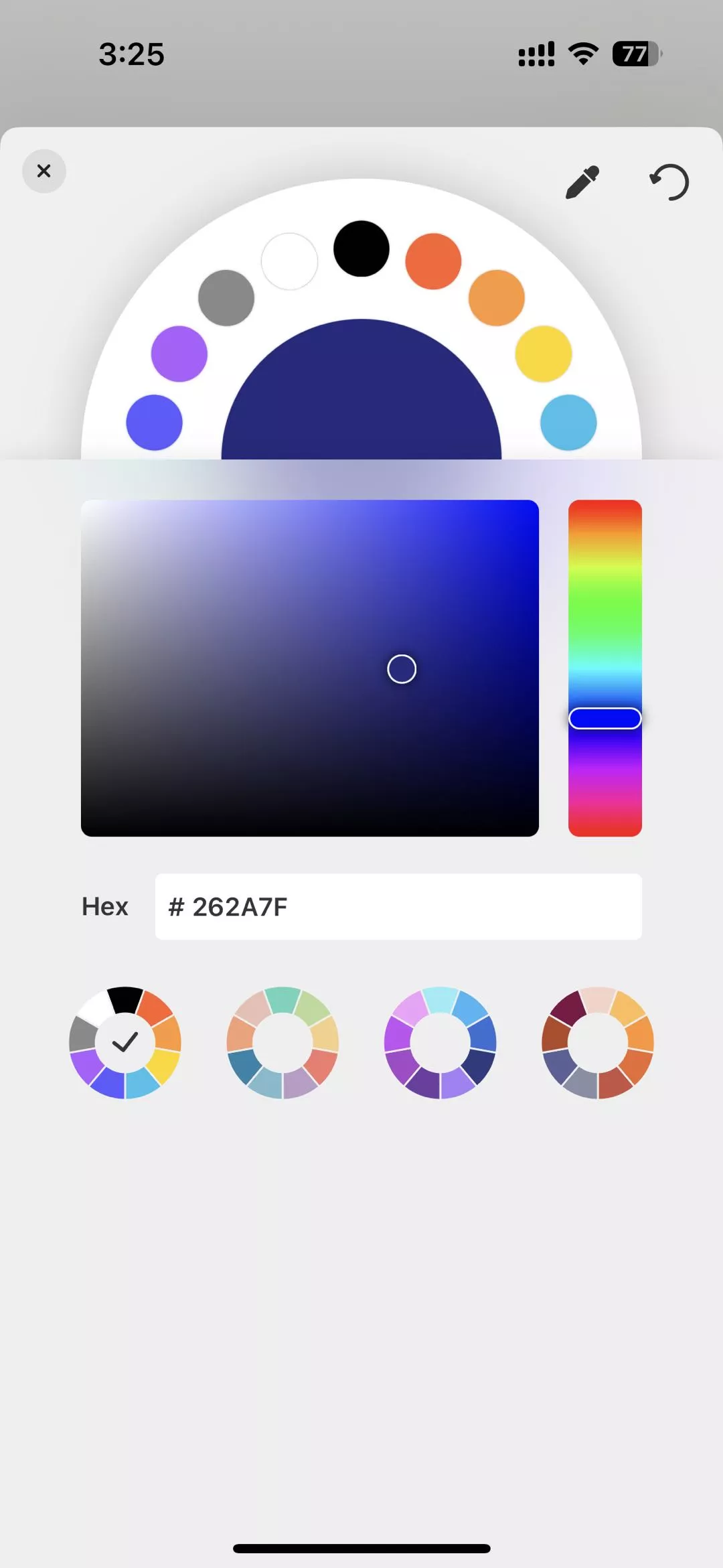 options d'édition dans updf