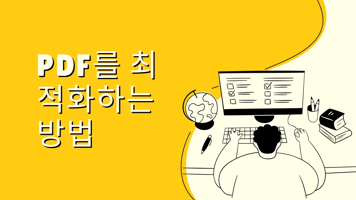 PDF를 최적화하는 방법: 3가지 최상의 방법