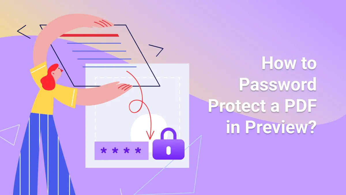 How to Password Protect a PDF in Preview?