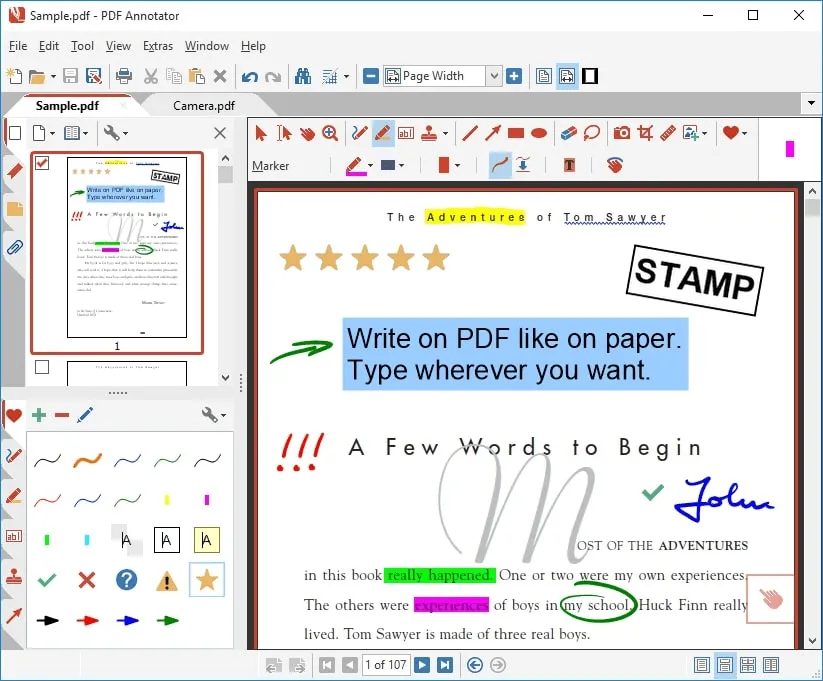 pdf markup software pdf annotator pdf markup software