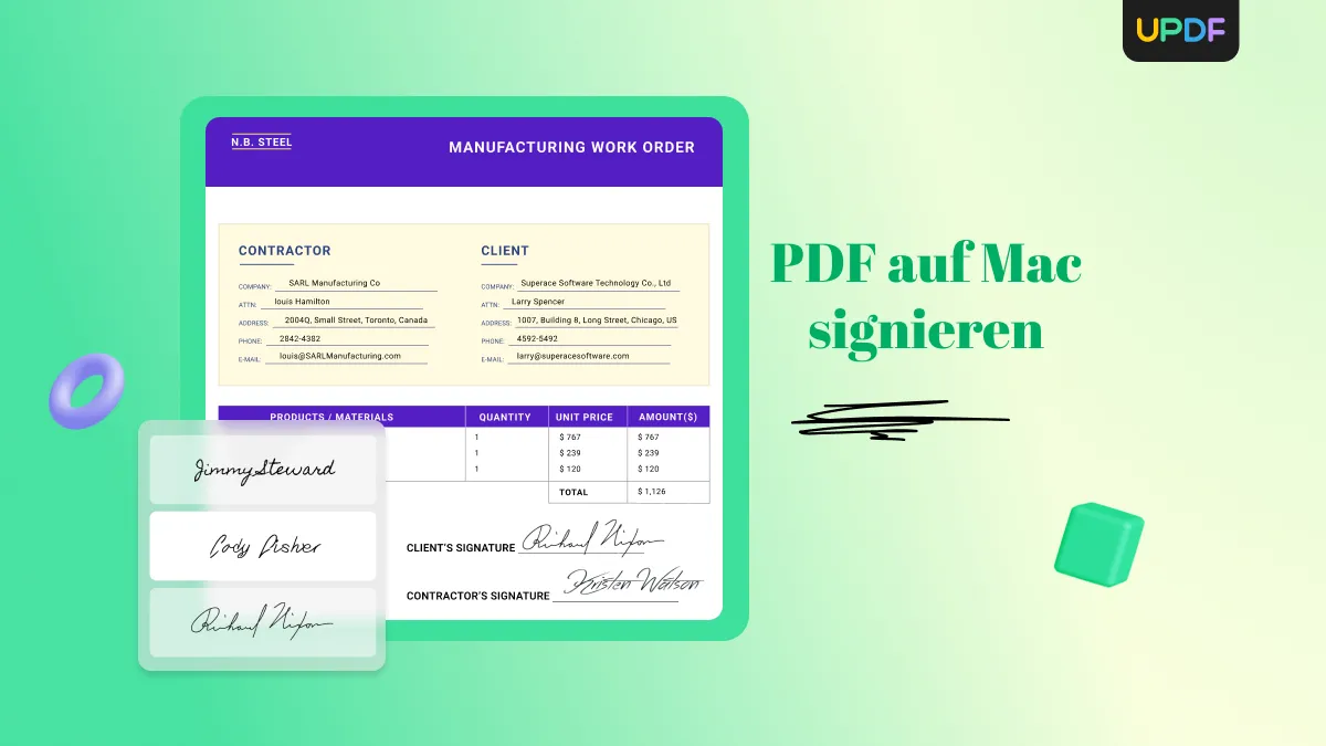 PDF auf dem Mac mit 3 Methoden signieren (macOS Sonoma eingeschlossen)