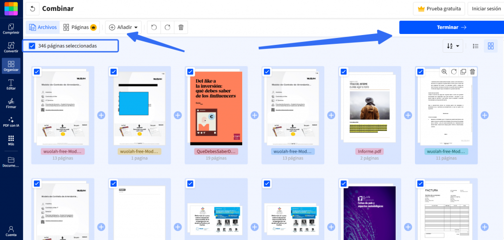 programas para unir pdf smallpdf