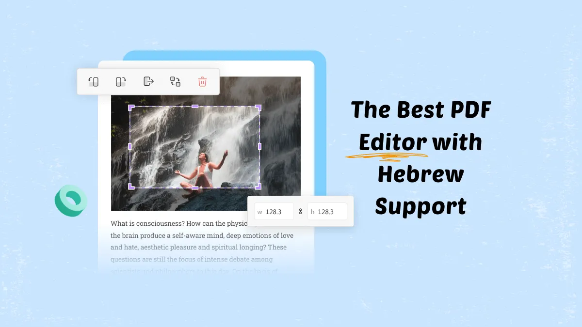 Edit Hebrew PDFs Like a Pro: Guided Steps with the Top Hebrew PDF Editor