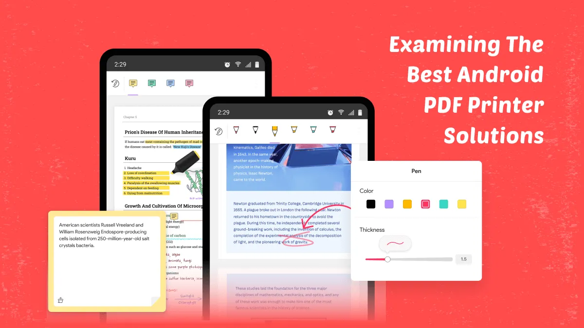 Examining The Best Android PDF Printer Solutions: Simplifying Your Printing Process