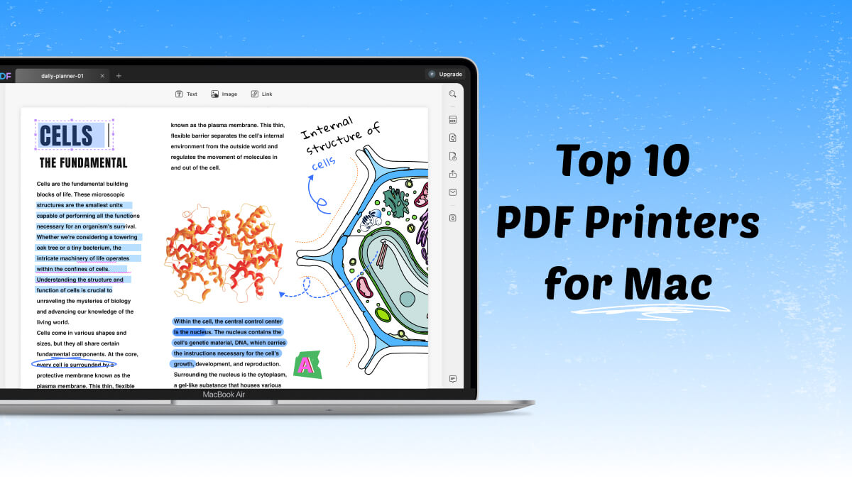Top 10 PDF Printers for Mac (The Ultimate Guide) | UPDF