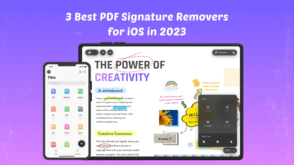 3 Best PDF Signature Removers for iOS in 2023