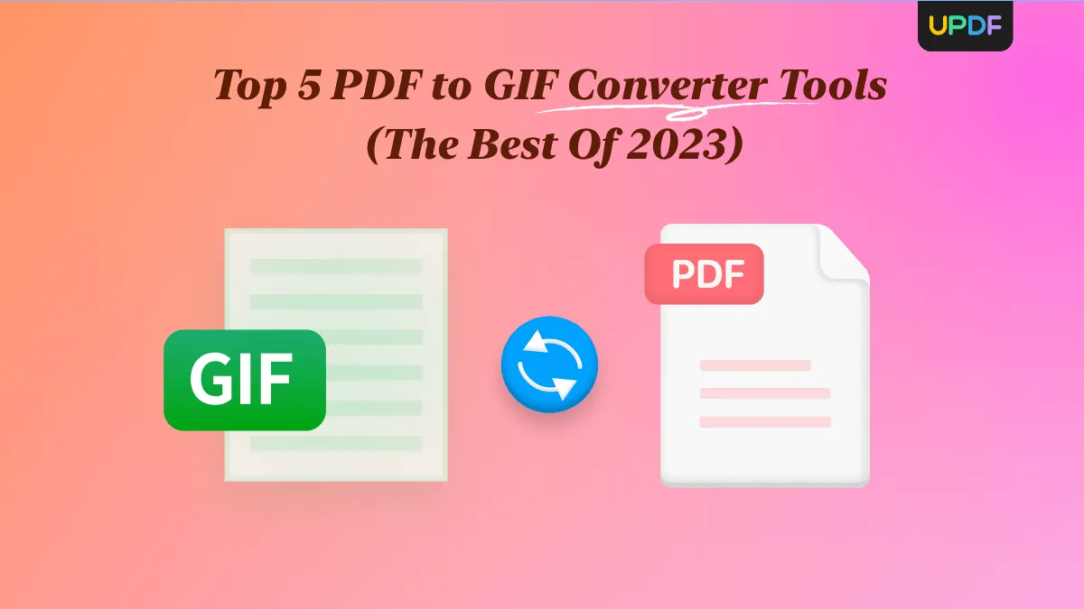 Top 5 PDF to GIF Converter Tools (The Best Of 2023)
