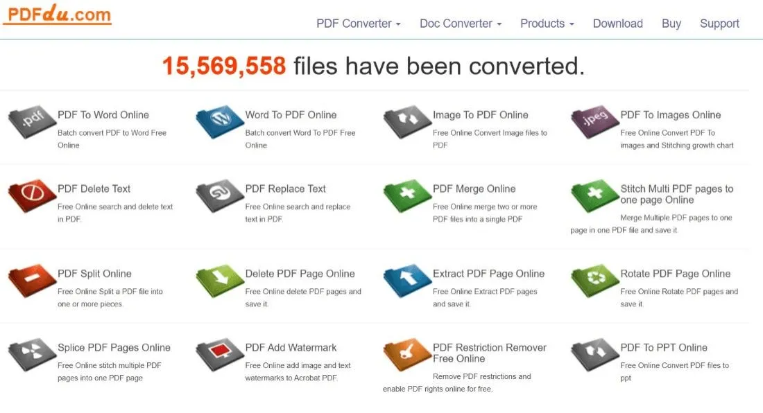 pdf link remover pdfdu online pdf editor