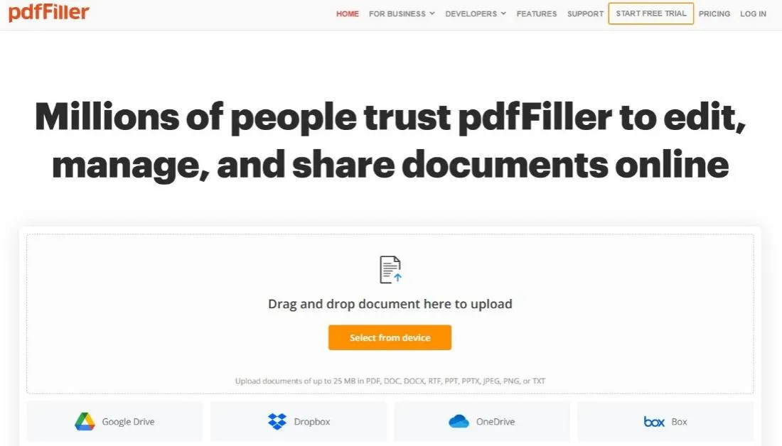 smallpdf alternative pdffiller