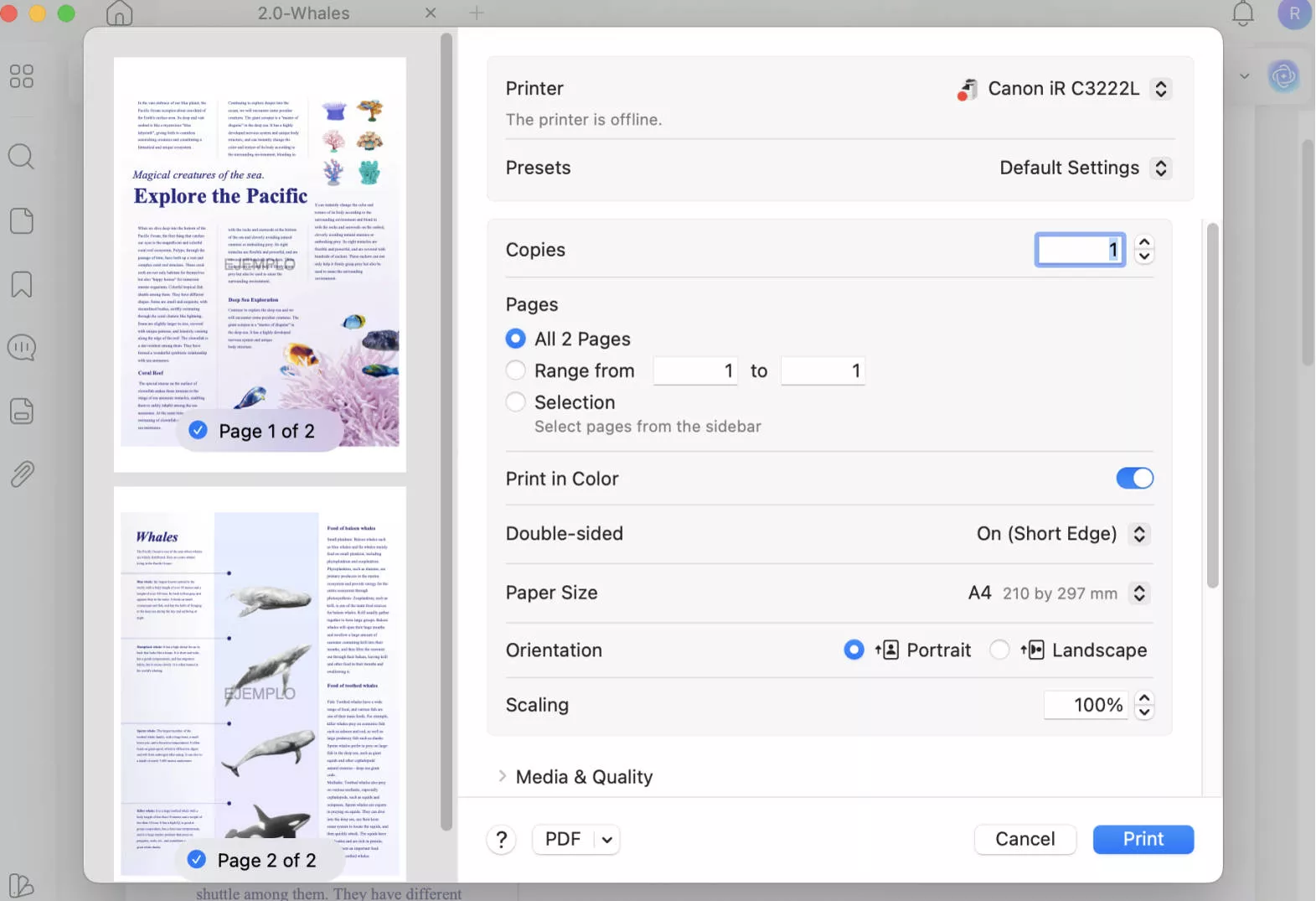 updf pdf printer for mac