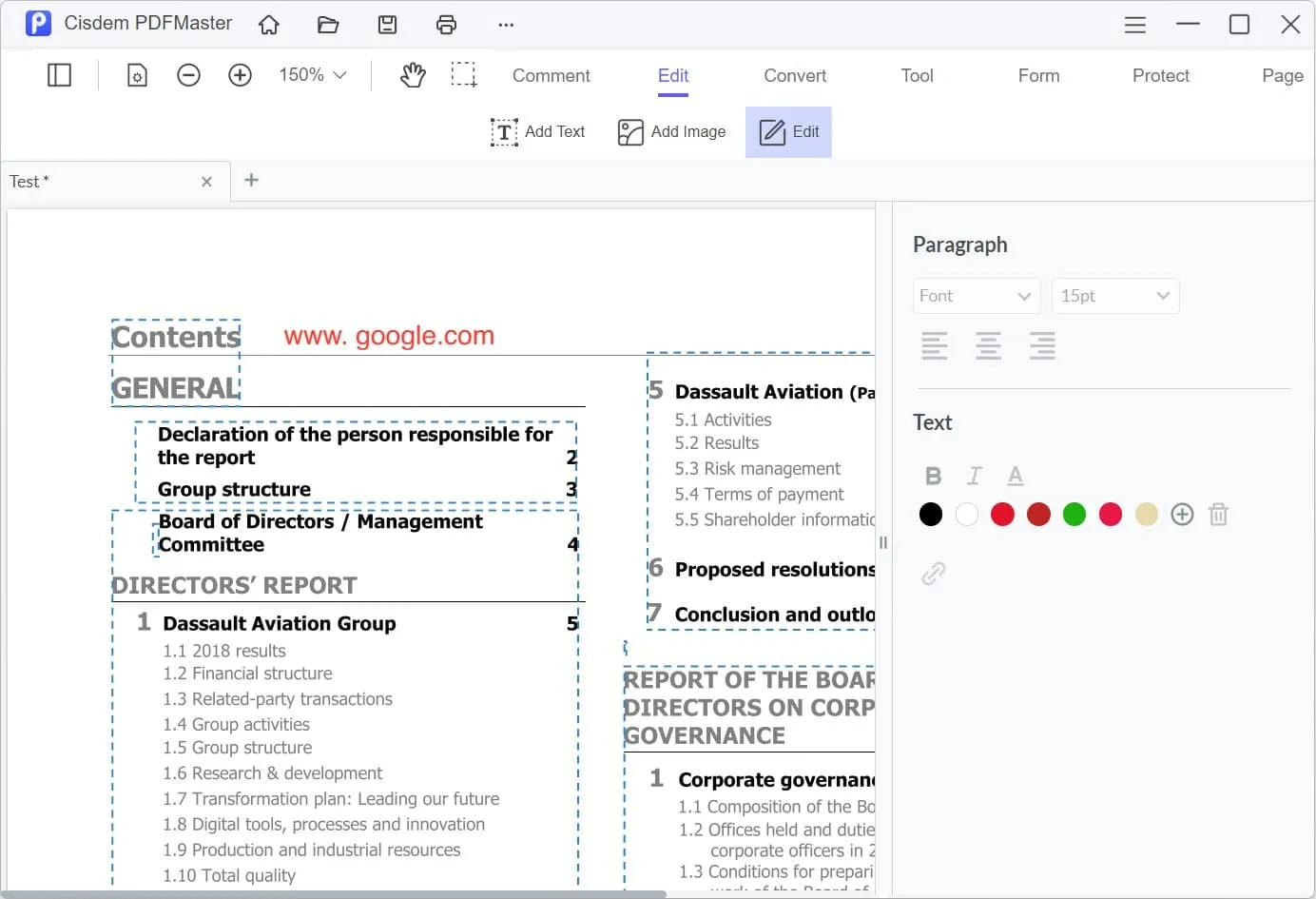 Cisdem PDFMaster PDF 連結刪除器