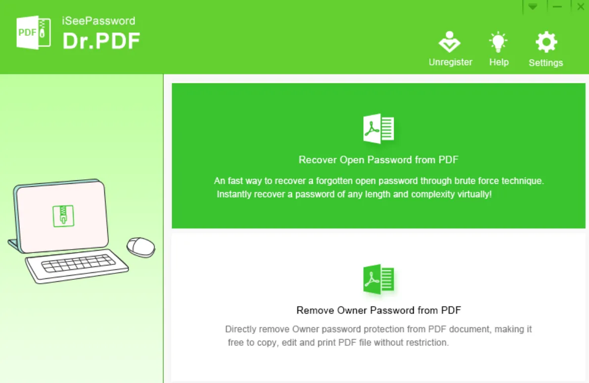 Aprire PDF protetti senza password