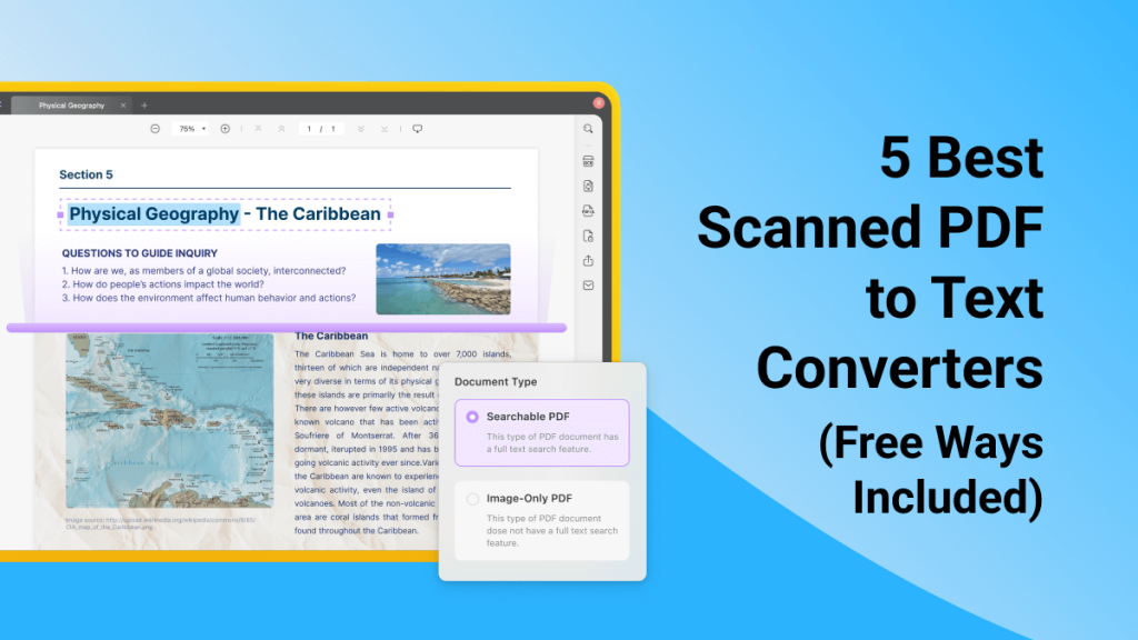 5 Best Scanned PDF to Text Converters | [Official] UPDF