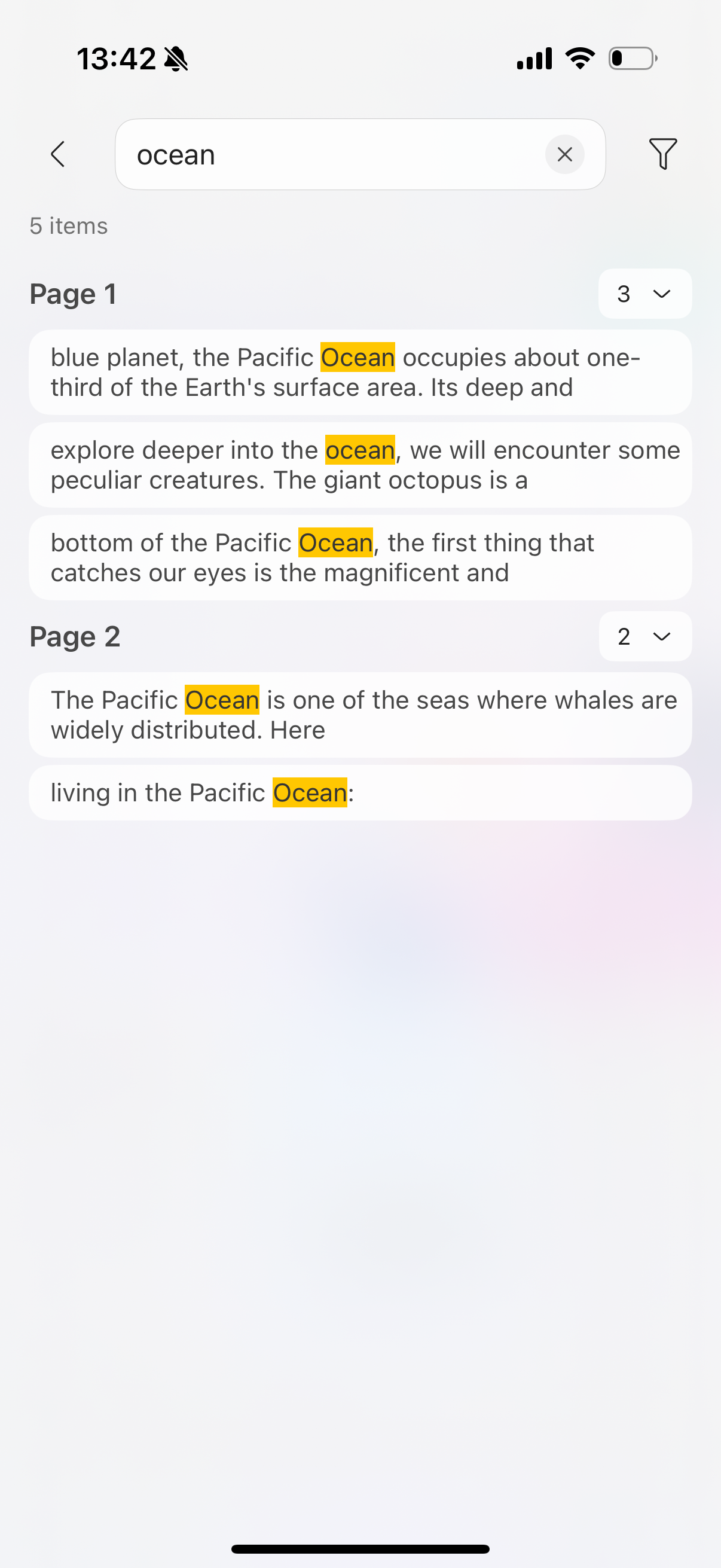 search updf for ios