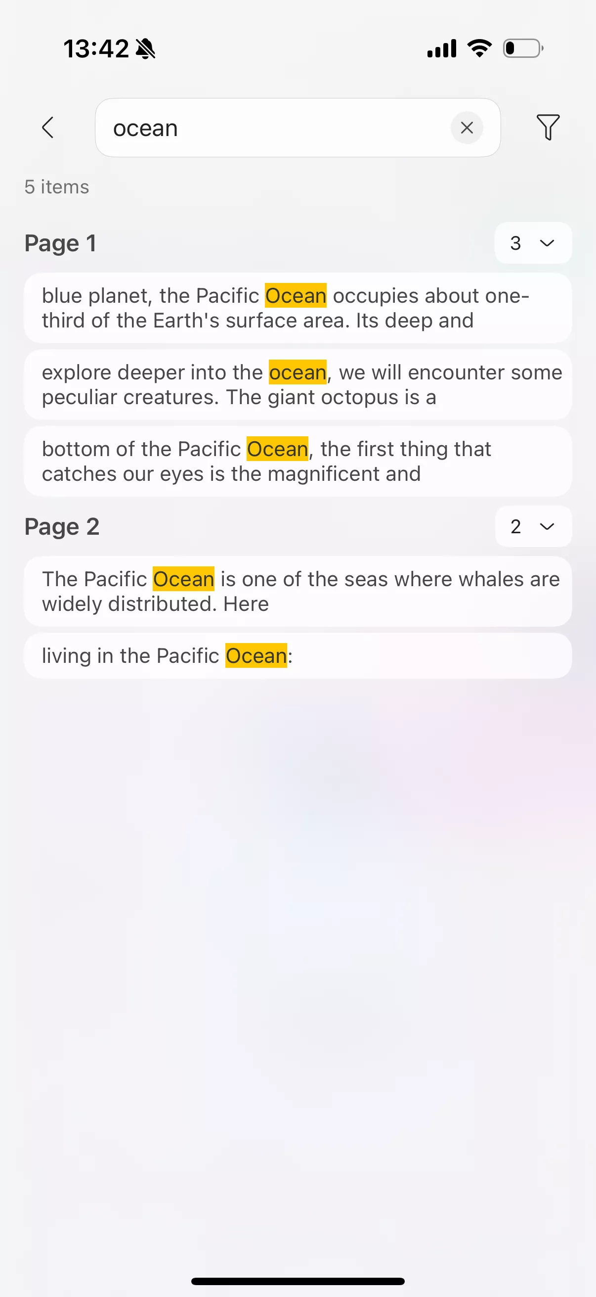 search updf for ios